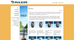 Desktop Screenshot of maximtyre.com